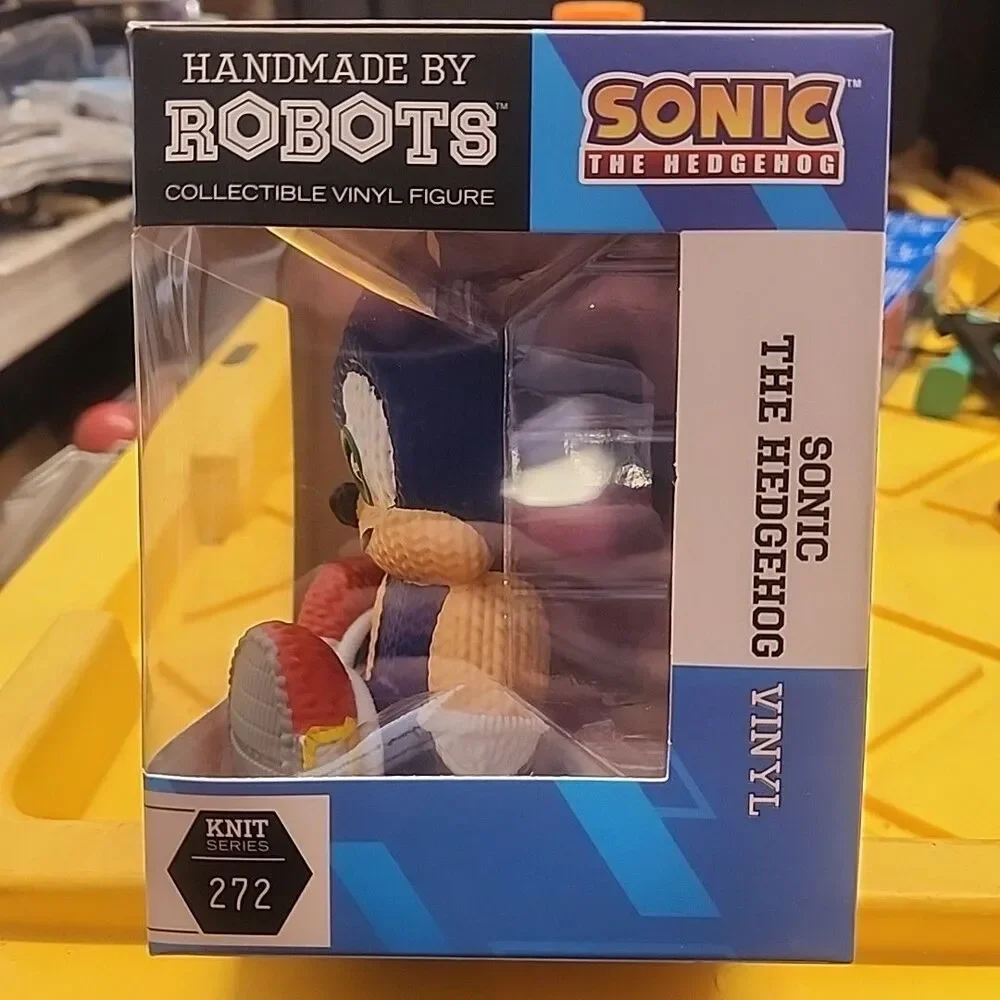 New Handmade by Robots Sonic the Hedgehog Knit Series 272 Vinyl Figure Sealed